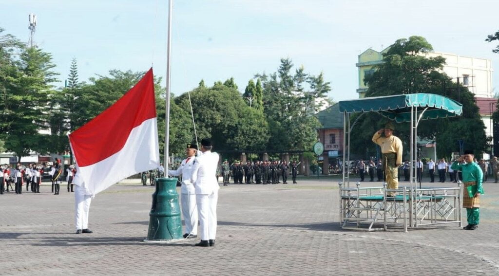 Pj Wali Kota Tebingtinggi Bertindak Sebagai Irup Pada Peringatan Hari